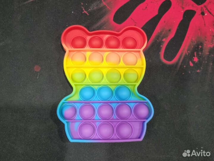 Поп ит медвежонок