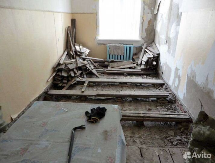 Ремонт полов в частном доме