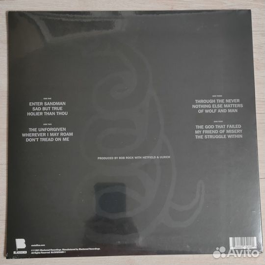 Metallica - Black Album 2LP 180g