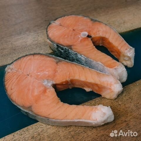 Стейк дикого лосося