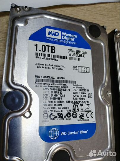 Жесткие диски на запчасти