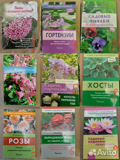 Книги про растения