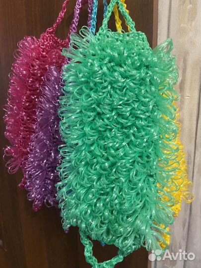 Мочалка ручной работы