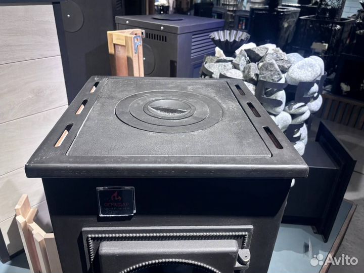 Печь-камин для дома Везувий 01