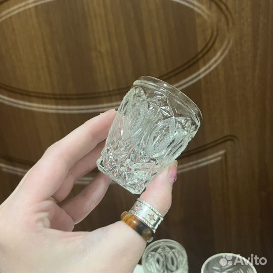 Хрустальные рюмки/стопки