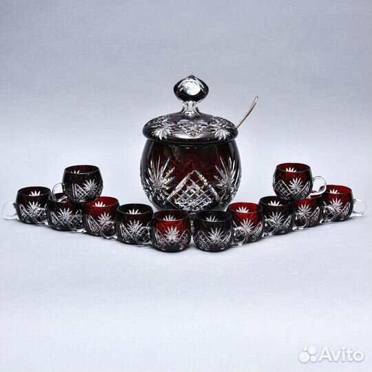 Хрустальная Крюшонница