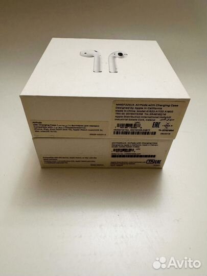 Apple Airpods 1 и 2 оригинал