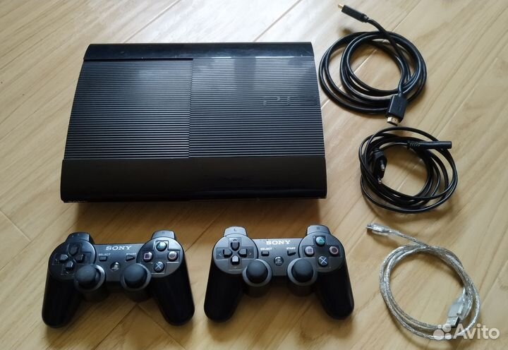 Sony PS3 Slim 320GB(Прошита) +35 игр