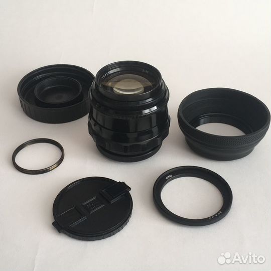 Объектив Юпитер-9 в комплекте