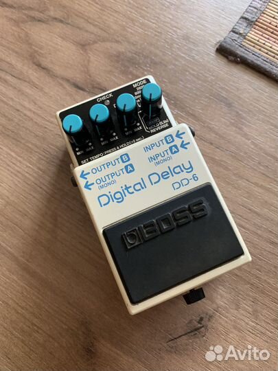 Гитарная педаль boss DD-6