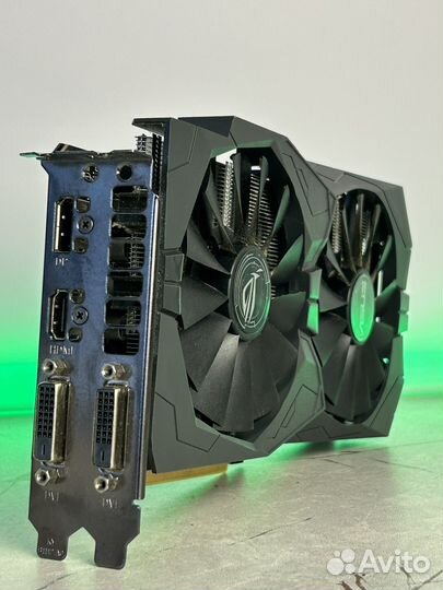 Игровая Видеокарта Asus GTX 1050 Ti Strix OC 4GB