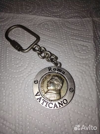 Брелок Vaticano Roma