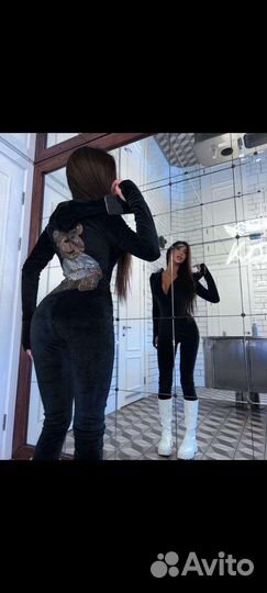 Спортивный комбинезон секси велюр турция костюм