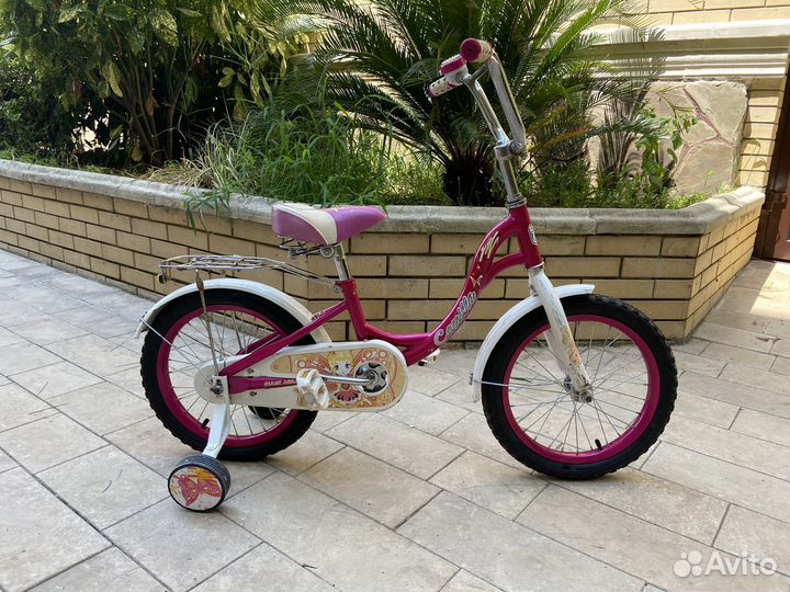 Детский велосипед для девочки 16