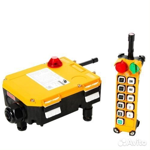 Комплект радиоуправления F24-10S (380В, 10-кноп)