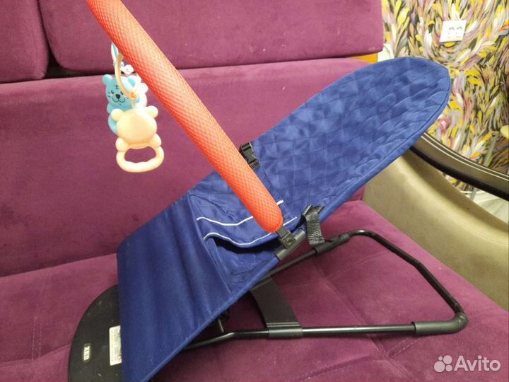 Шезлонг детский