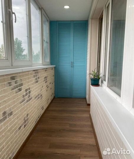 Отделка и остекление балконов и лоджий