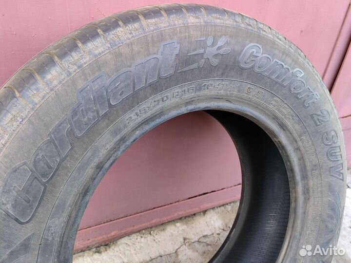 Cordiant Comfort 2 SUV 215/70 R16 104T