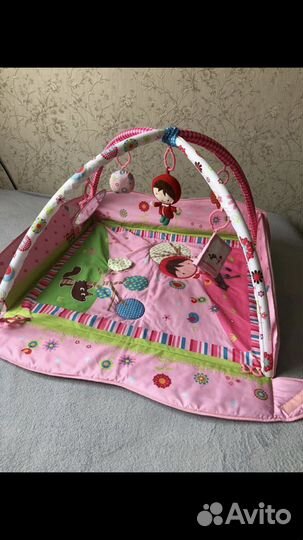 Развивающий коврик с бортиками