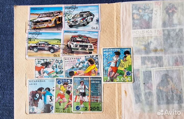 Почтовые марки СССР (83 шт.)