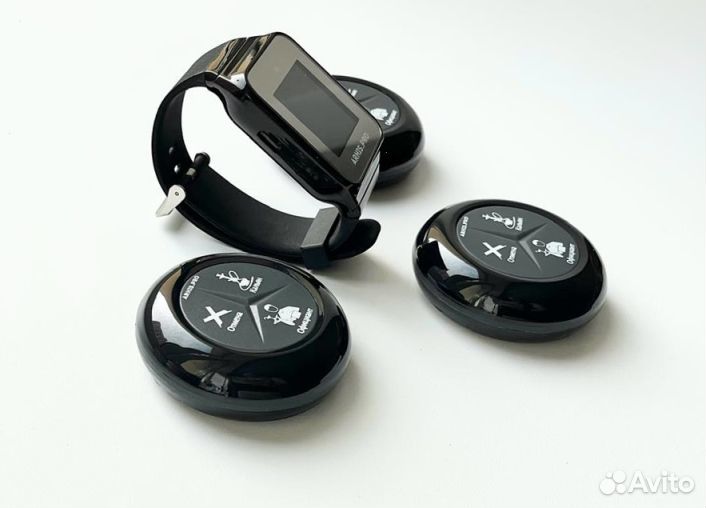 Кнопка вызова официанта/кальянщика с часами