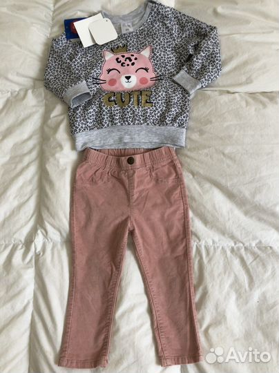 Вещи для девочки пакетом 86-92