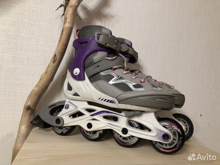 Ролики oxelo раздвижные 32-35рр