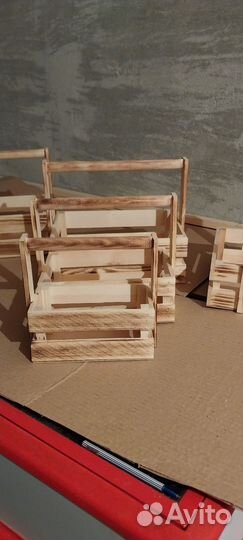 Ящик деревянный подарочный