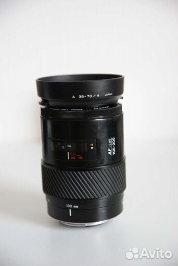 Объектив Minolta Maxxum 100 - 200 1:4,5 (22)