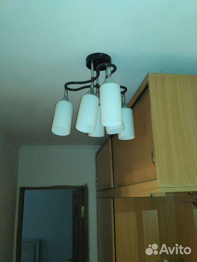 Люстра потолочная бу