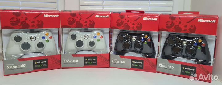 Геймпад xbox 360 (проводной, беспроводной)