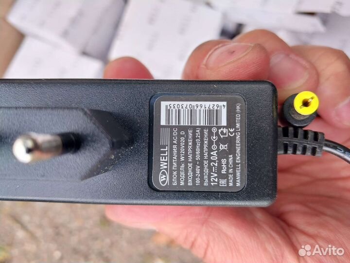 Блок питания 12v-2а