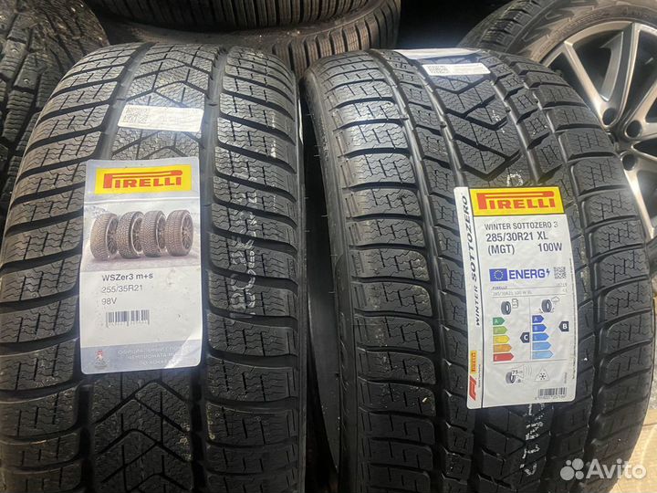 Pirelli Winter Sottozero 3 255/35 R21 и 285/30 R21