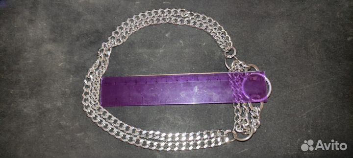 Цепочка для собаки (полуудавка) нержавеющая сталь