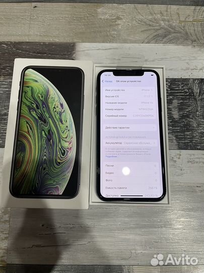 iPhone Xs, 256 ГБ