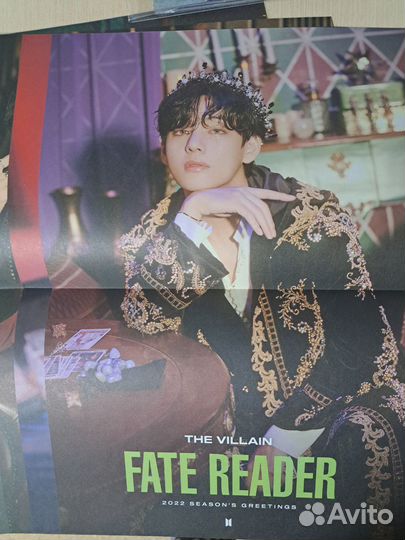 Bts season greetings 2022 набор плакатов