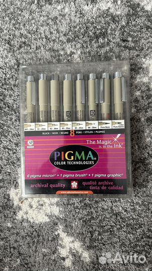 Капиллярные ручки Sakura Pigma Micron