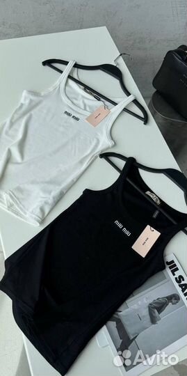 Miu Miu Майка стильная (хит 2024)