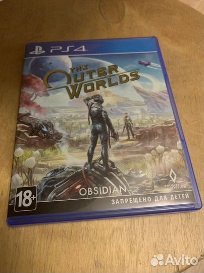 Игра для приставок PS4 PS5 Outer Worlds