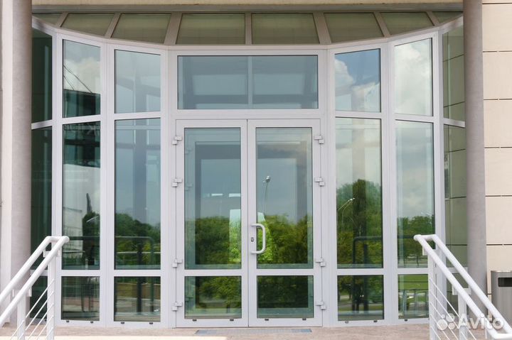 Алюминиевое окно /остекление беседок