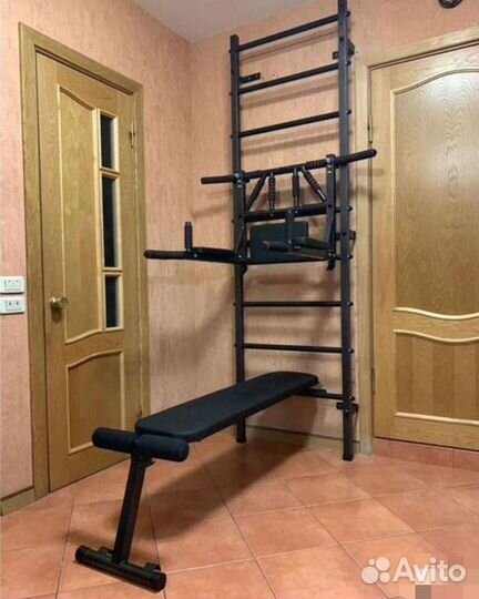 Шведская стенка с Турником Мультихват