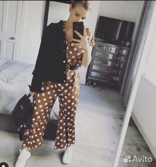 Комбинезон-платье новый zara L