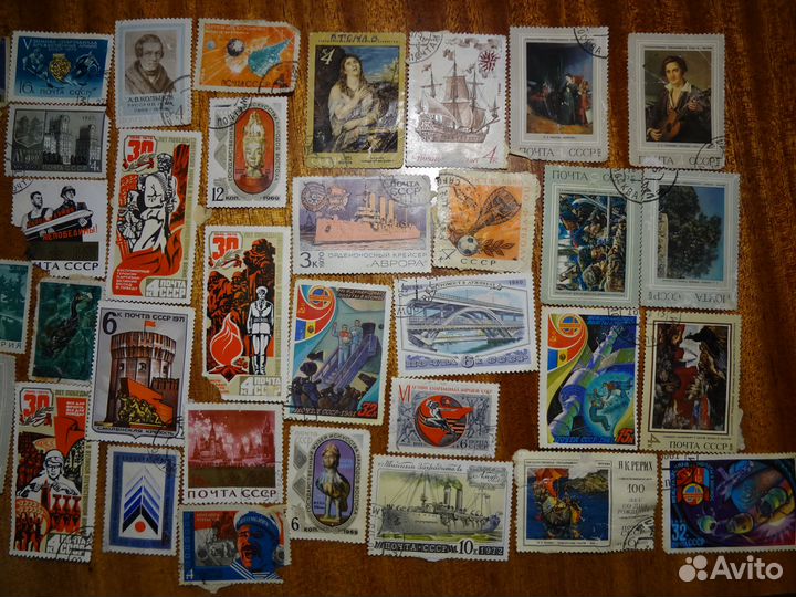 Почтовые марки ссср. Значки с копа
