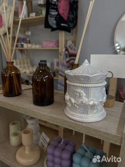 Свеча каруслель