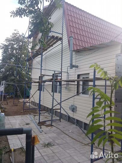 Облицовка сайдингом, кровля