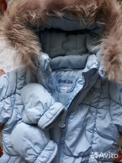 Детская куртка и комбинезон