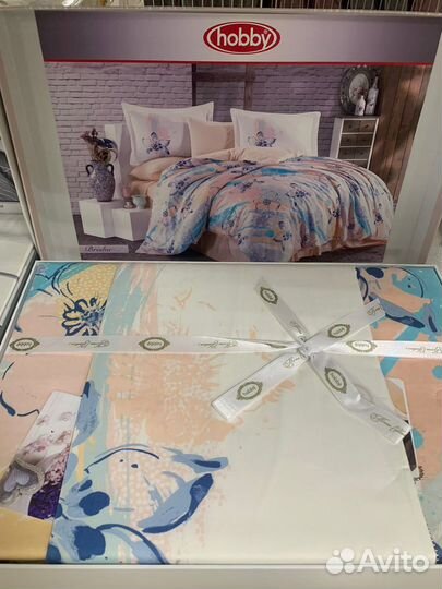 Постельное белье Hobby Сатин Евро Турция
