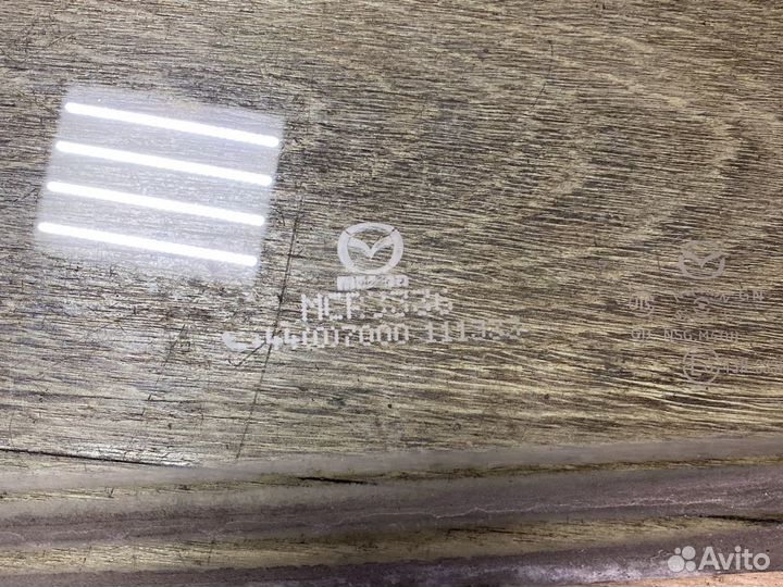 Mazda 6 gh заднее левое стекло
