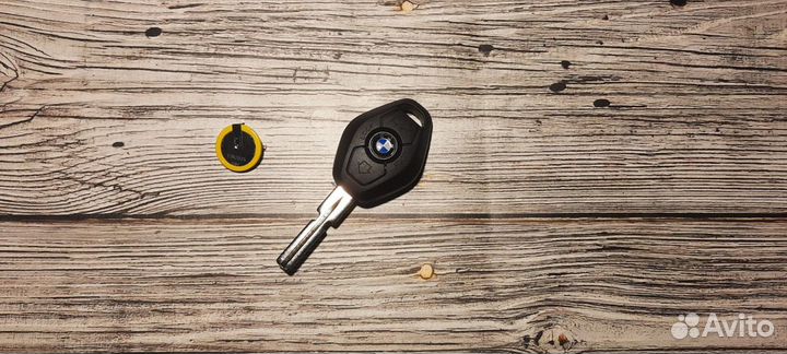 Корпус ключа бмв Е39, E38+акб lir2025