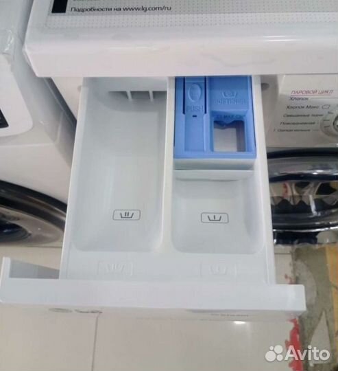 Новая стиральная машина 8кг. LG F4J3TS2W
